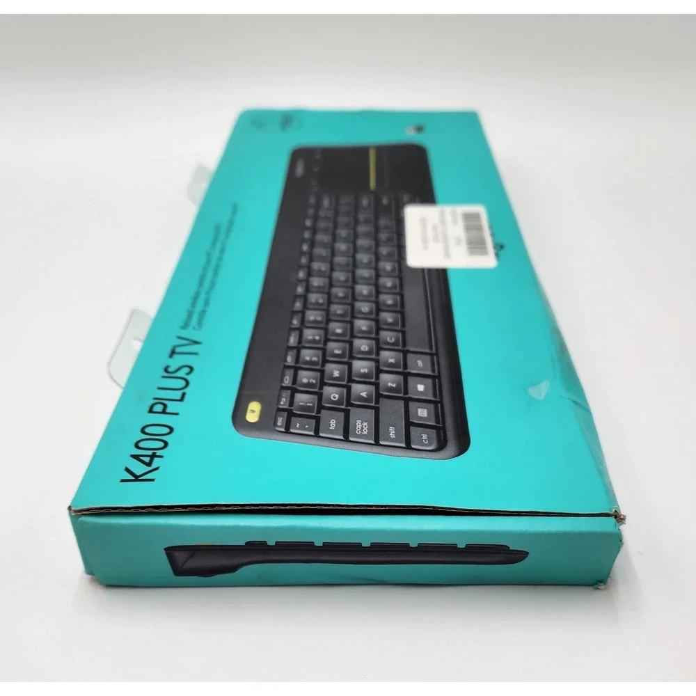 Logitech K400 Plus Wireless Touch With Easy Media Control,built in TouchPad‎